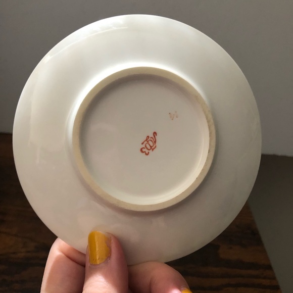 🦋HOME DECOR SALE Vtg Lomonosov porcelain cup & saucer Russia floral cottagecore🦋 - Picture 11 of 15